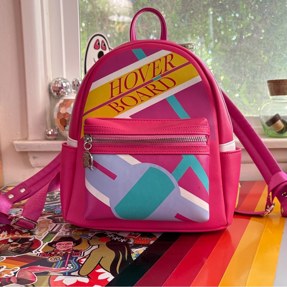 Loungefly Back to the Future 2 Mini Backpack